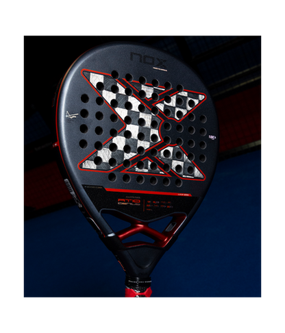 Pala de pádel NOX AT10 Genius 18K 2025 Agustín Tapia